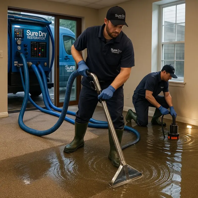 Water Extraction and Removal process in Auburndale, FL